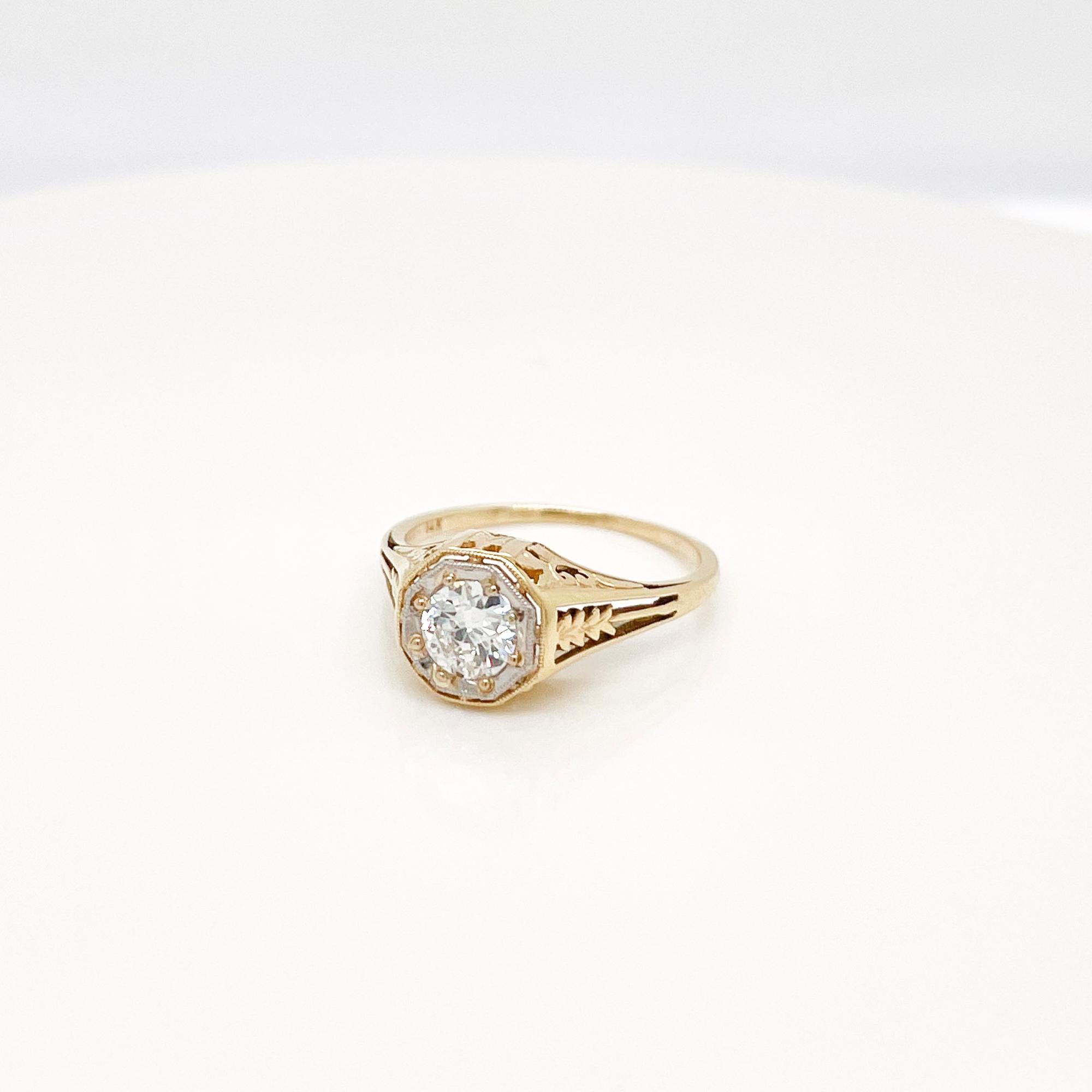 edwardian engagement ring