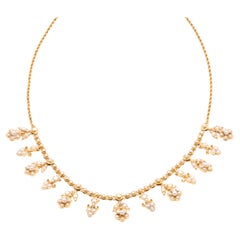 15k Gold Drop Necklaces