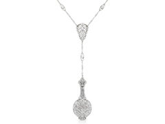 Antique Edwardian 1910s Diamond Lorgnette