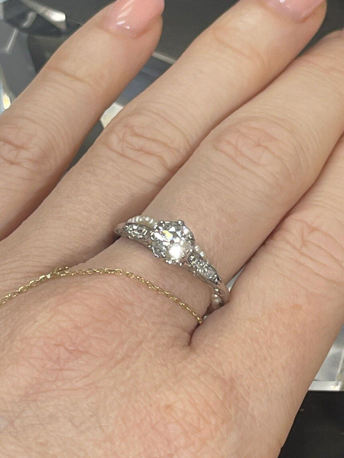 edwardian wedding ring
