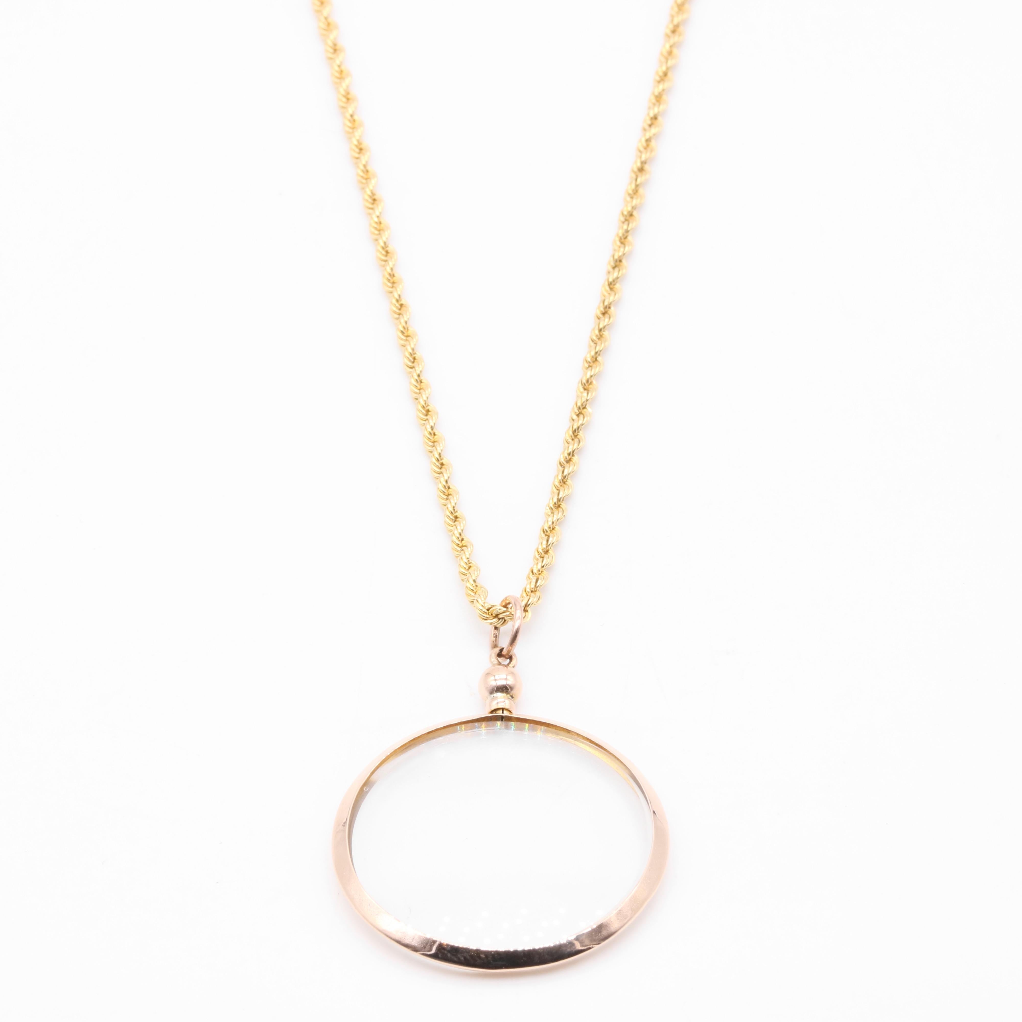 Antique Edwardian 9K Rose Gold Double Sided Frame Locket 3