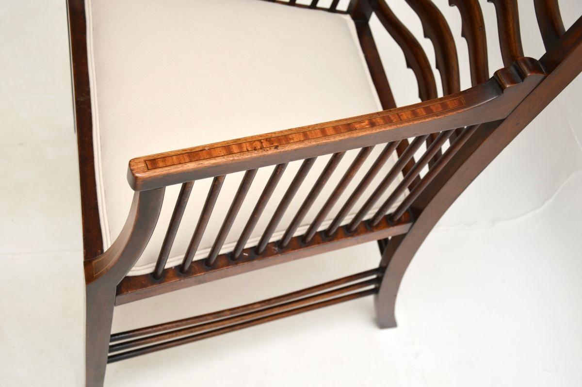 Antique Edwardian Armchair 4