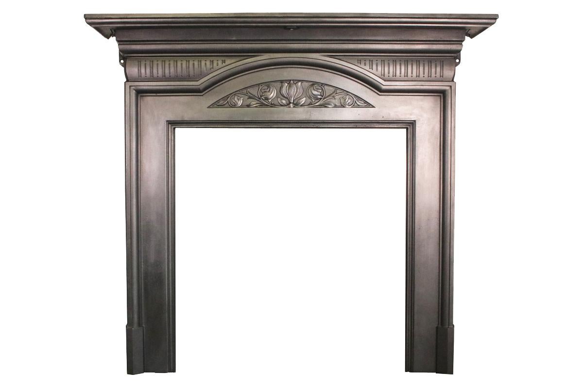 art nouveau fireplace