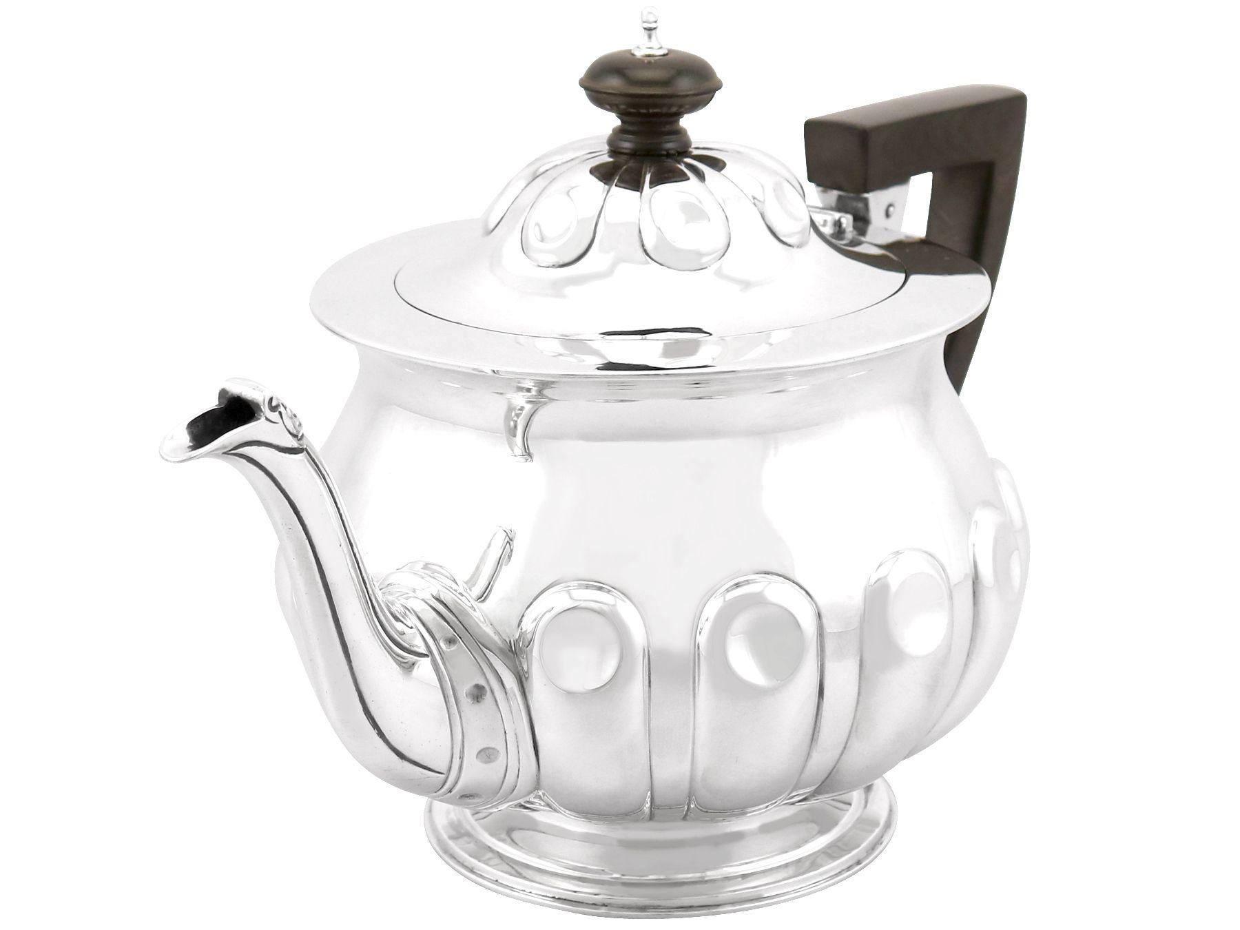 silver tea pot value