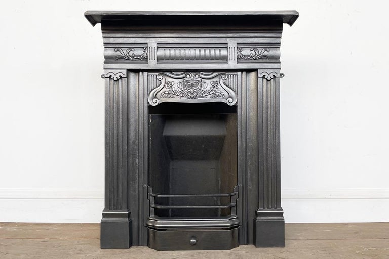 Antique Edwardian Bedroom Combination Fireplace For Sale at 1stDibs