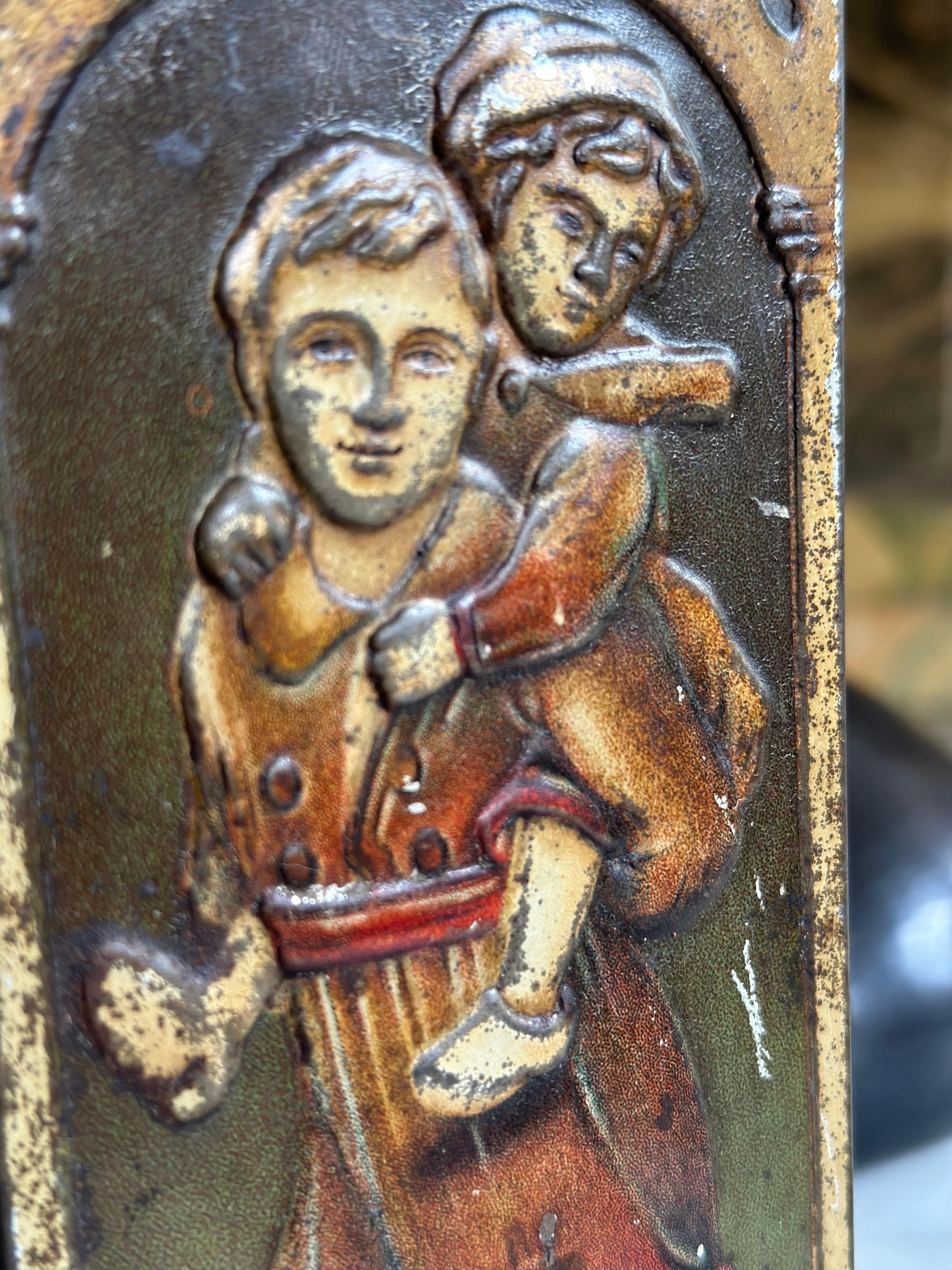 Antiguo molde eduardiano para galletas - 