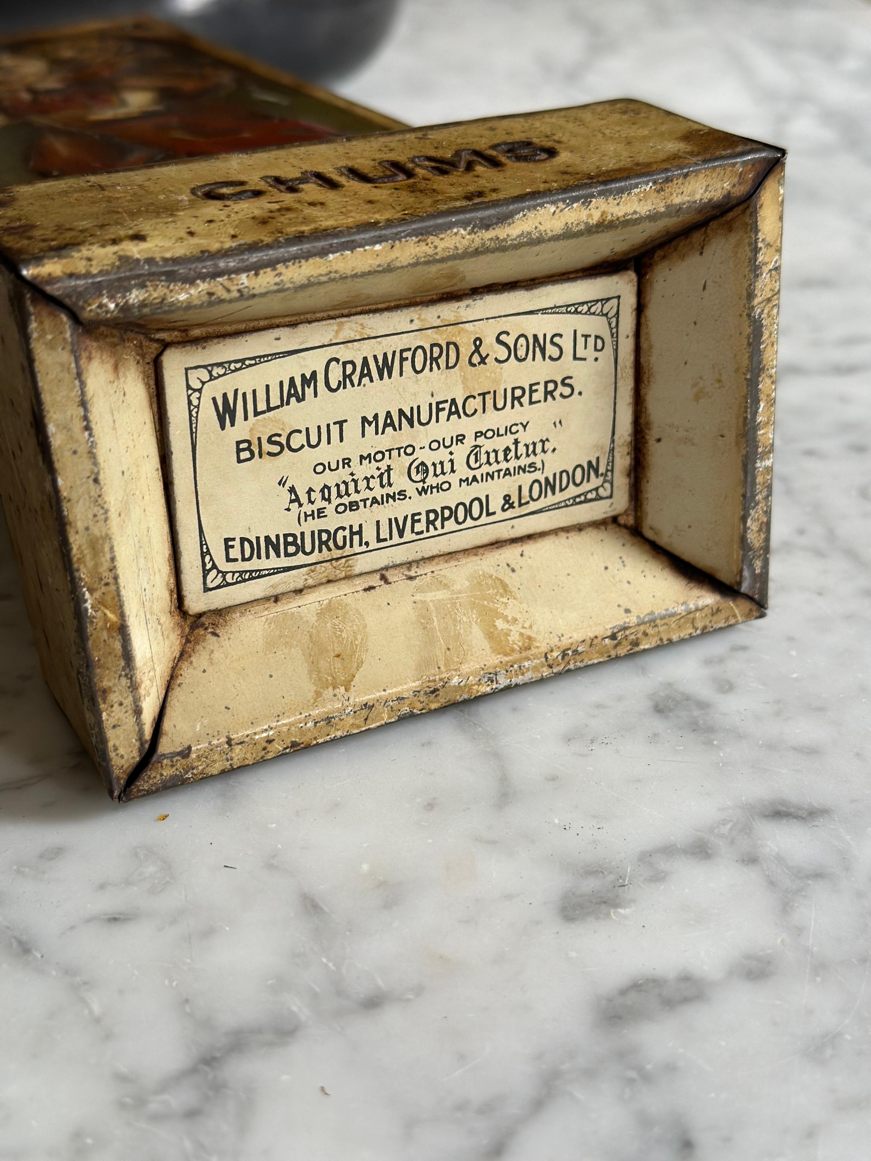 Antiguo molde eduardiano para galletas - 