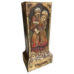 Antiguo molde eduardiano para galletas - "William Crawford & Sons Ltd" Circa 1905
