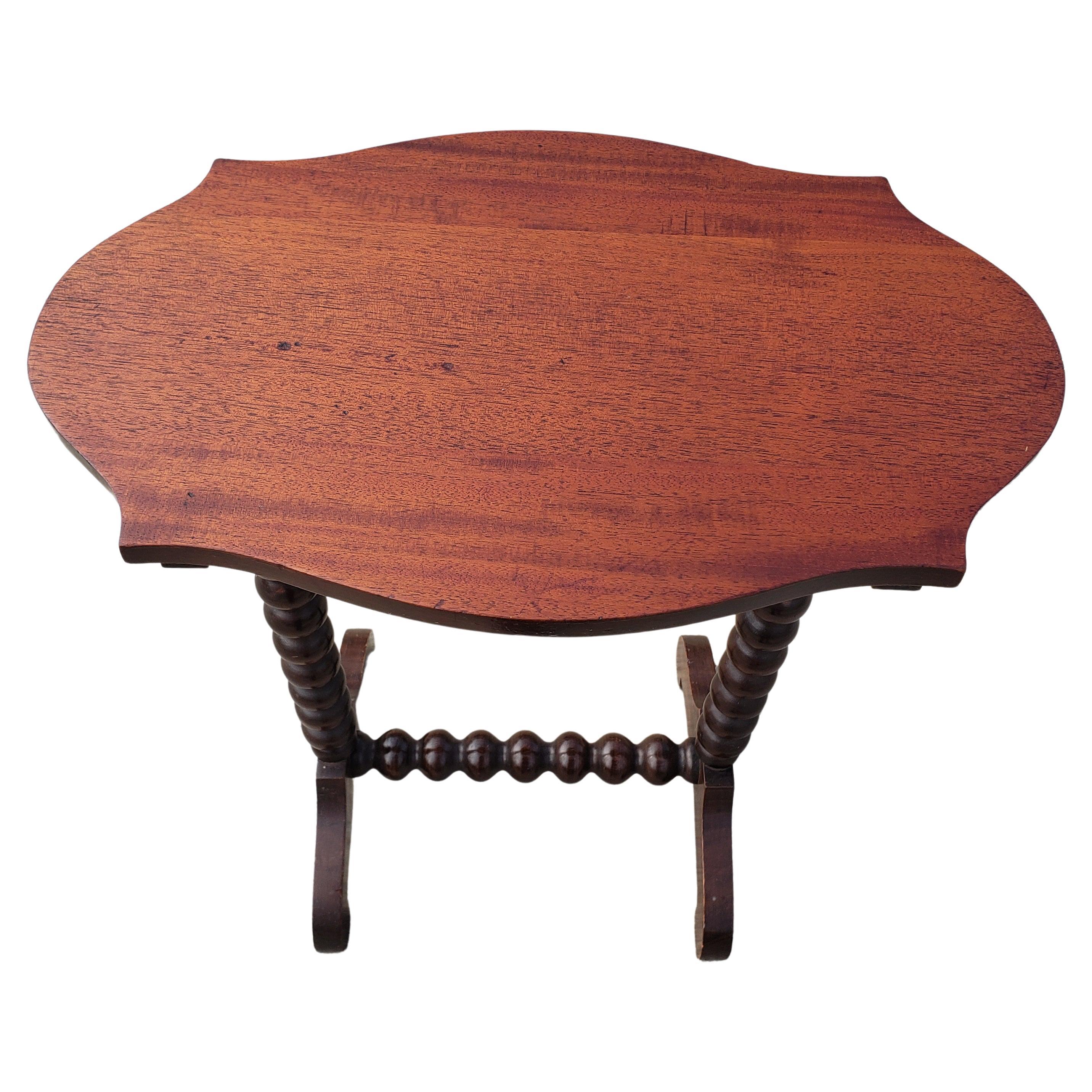 antique 3 legged table