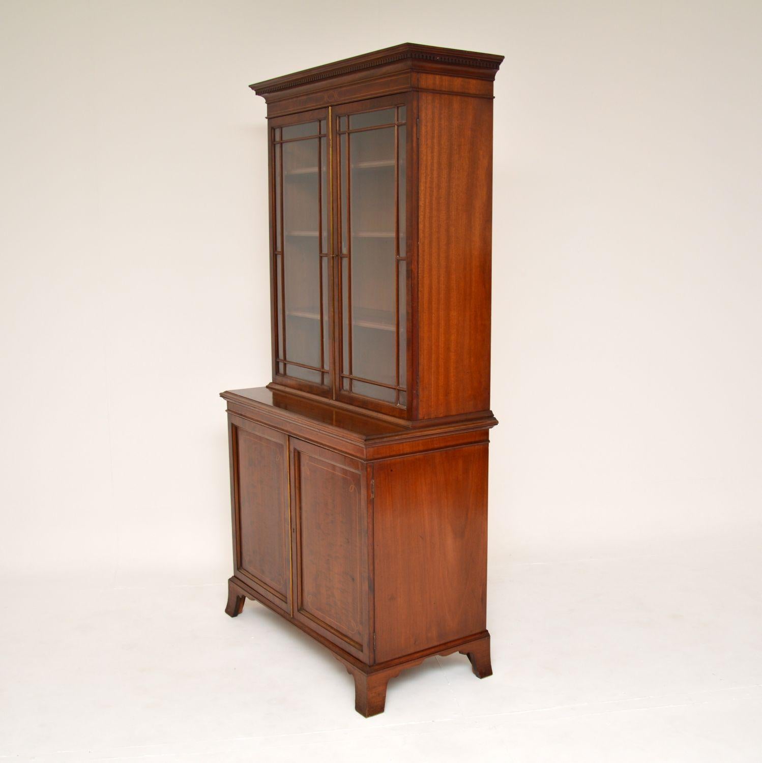 Antique Edwardian Bookcase In Good Condition For Sale In London, GB
