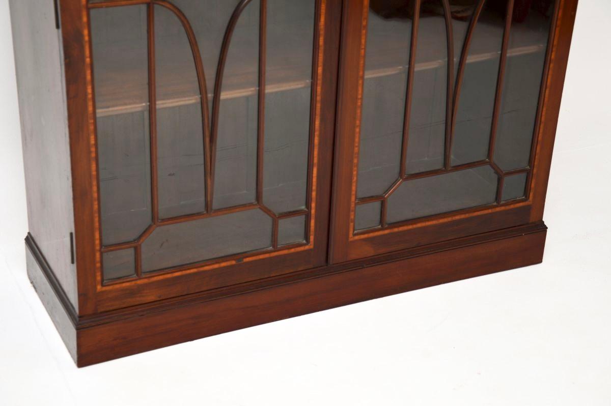 Antique Edwardian Bookcase For Sale 3
