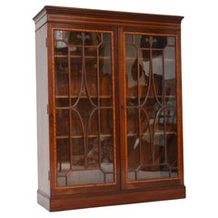 Antikes Edwardianisches Bücherregal