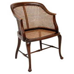 Antique Edwardian Cane Side Chair