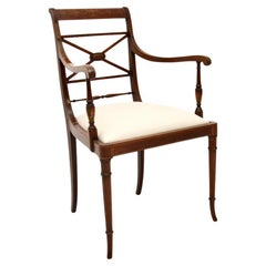 Fauteuil Carver ancien de style édouardien