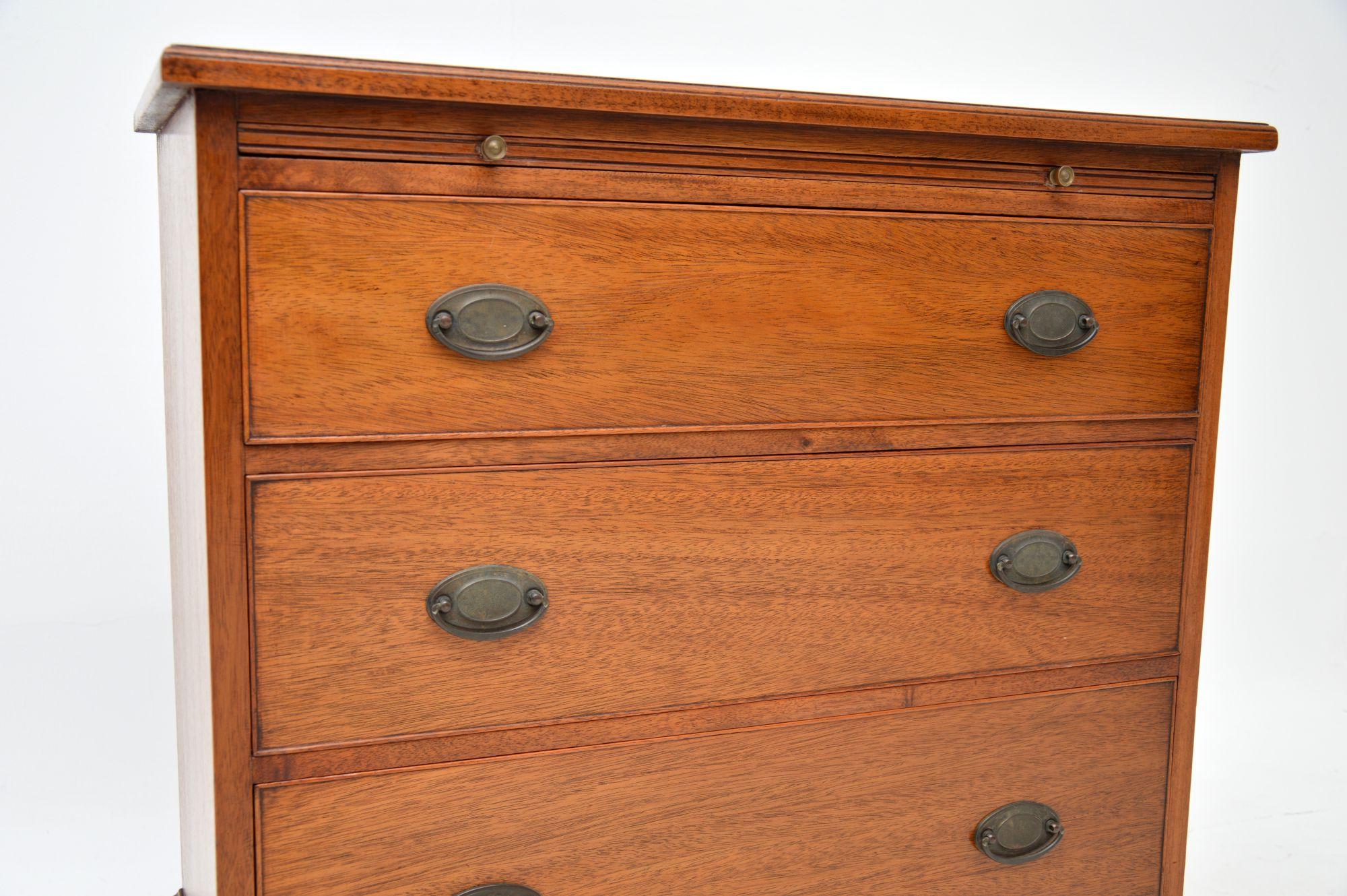 edwardian mahogany chest of drawers