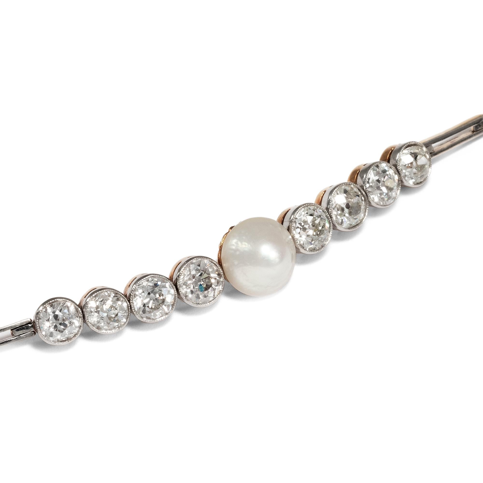 diamond pearl bracelet