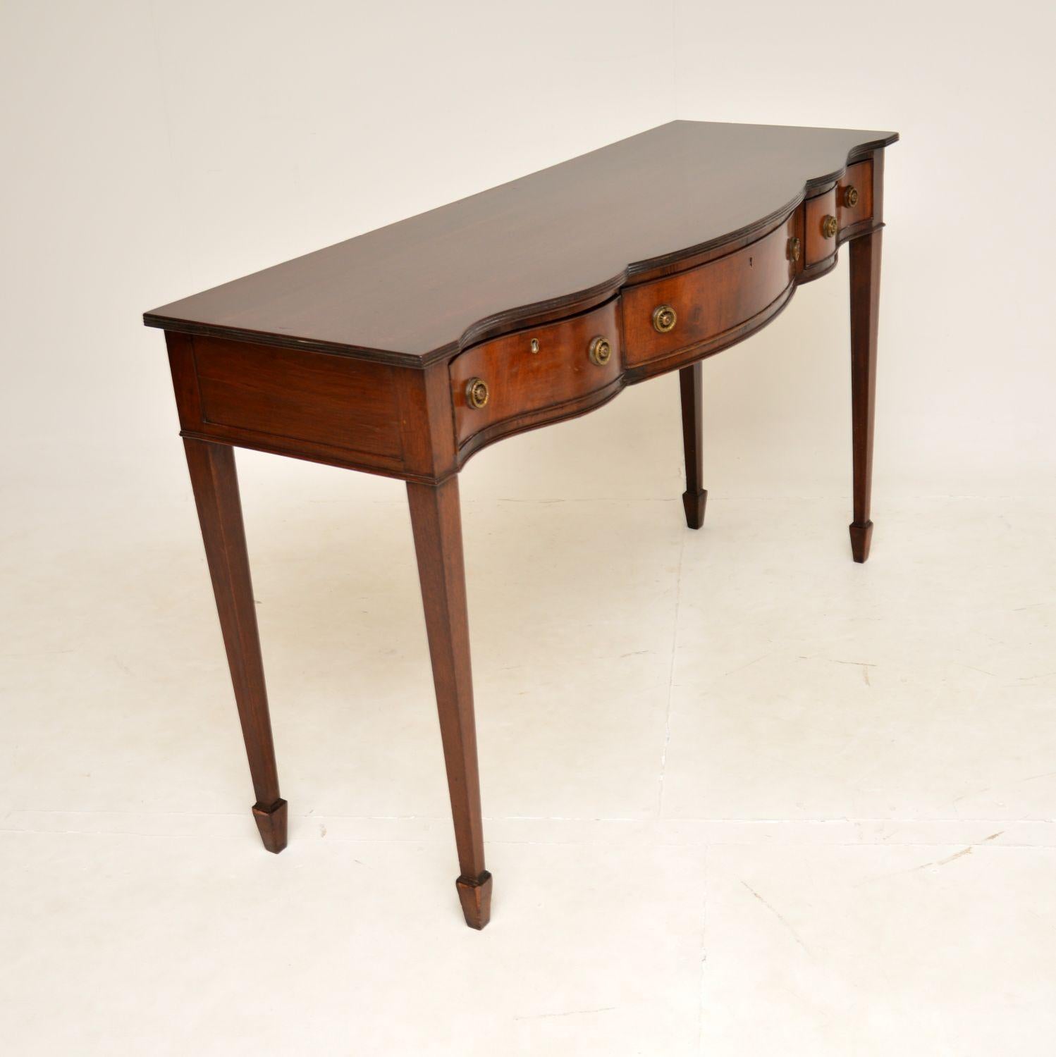 Georgian Antique Edwardian Console Side Table