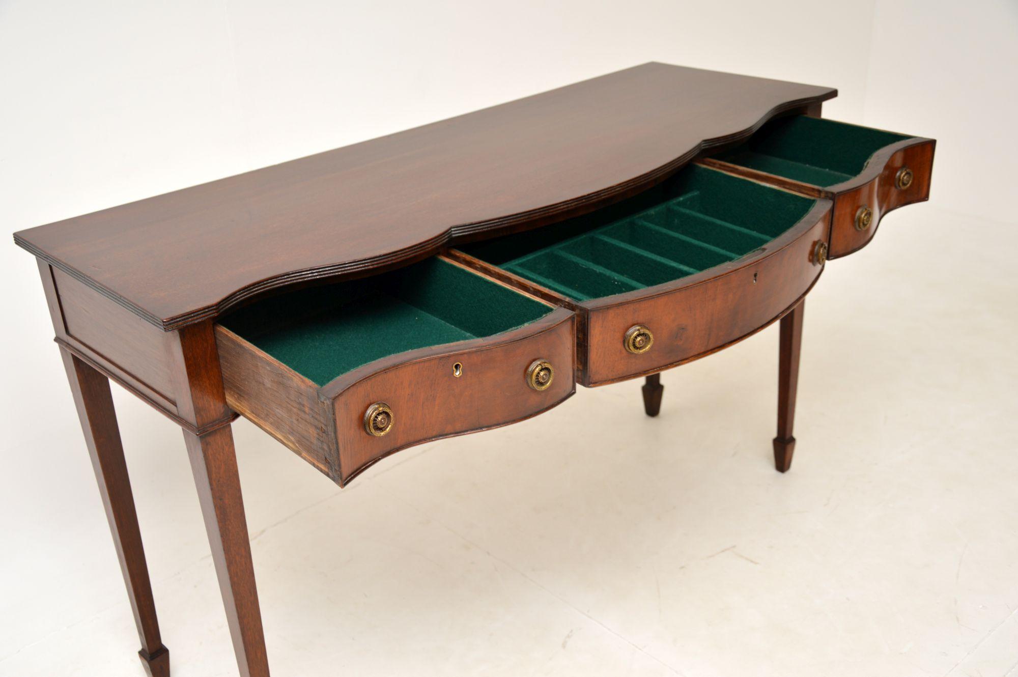 Antique Edwardian Console Side Table In Good Condition In London, GB