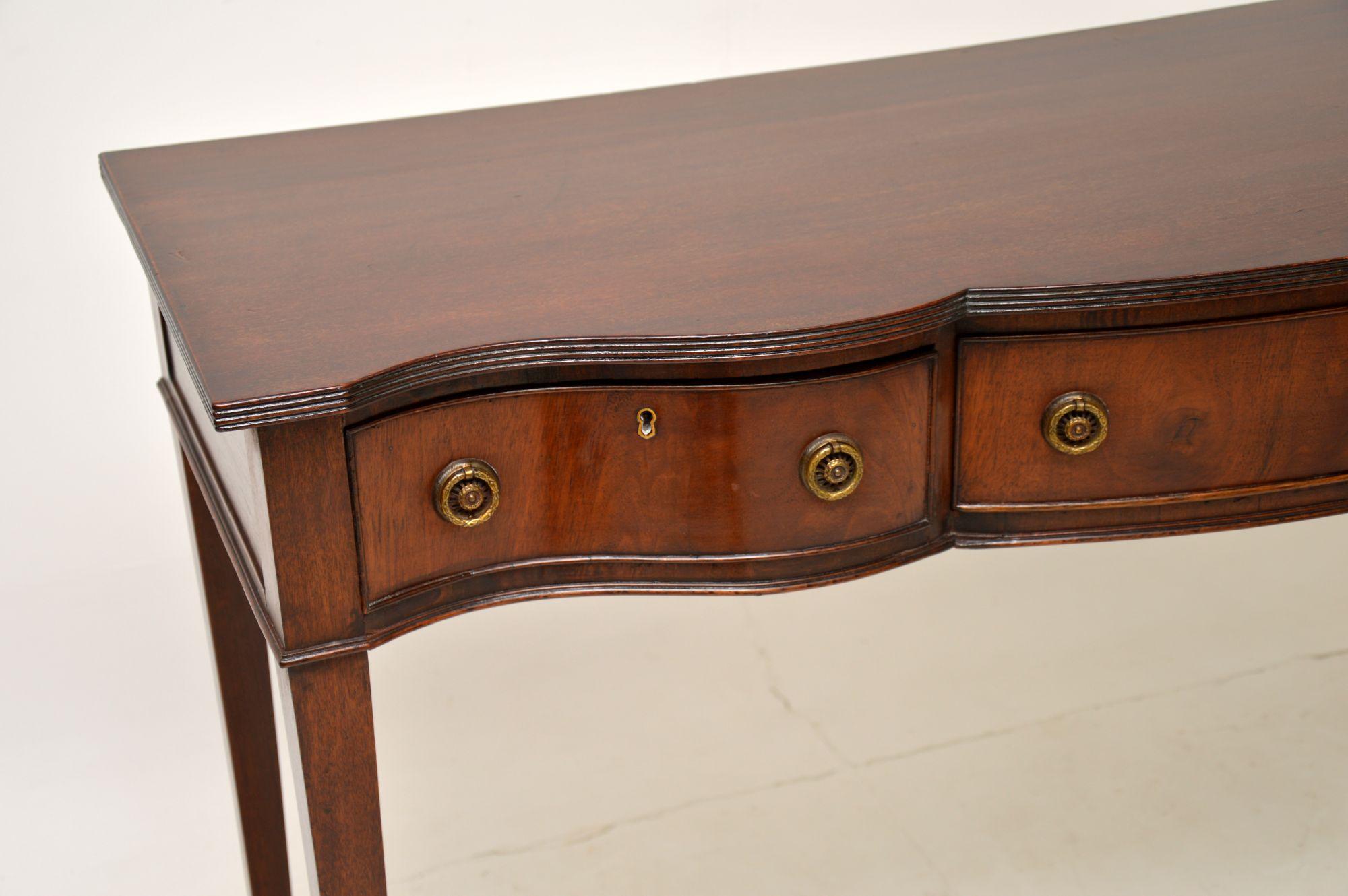 Antique Edwardian Console Side Table 1