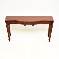 Antique Edwardian Console Table