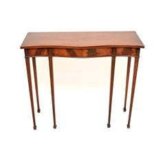 Antique Edwardian Console Table