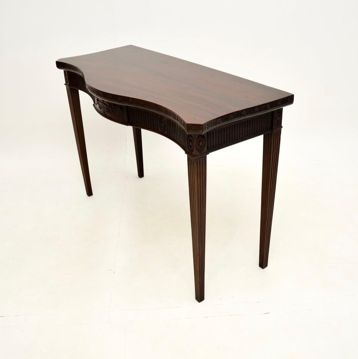 Antique Edwardian Console Table In Good Condition For Sale In London, GB