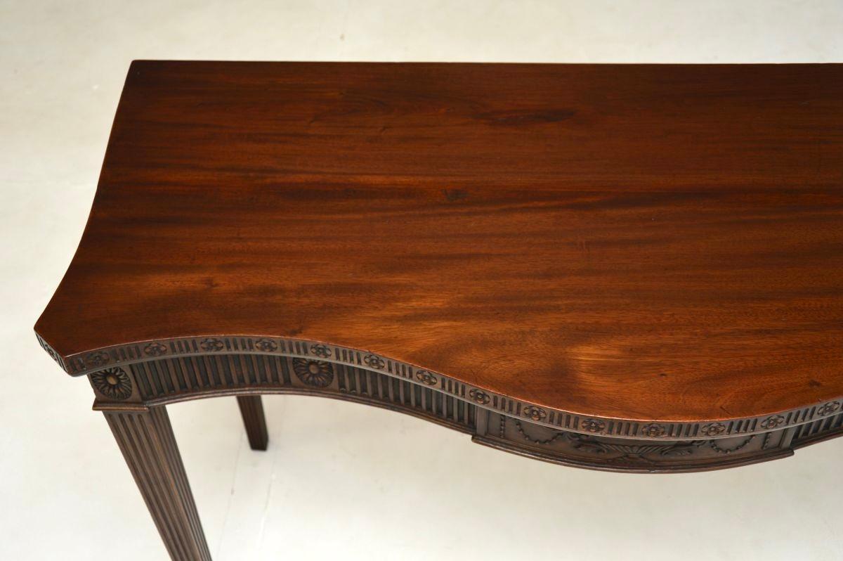 Early 20th Century Antique Edwardian Console Table For Sale