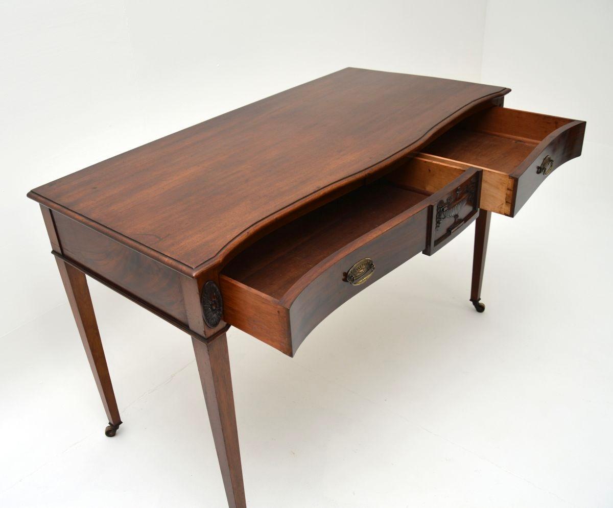 Early 20th Century Antique Edwardian Console Table For Sale