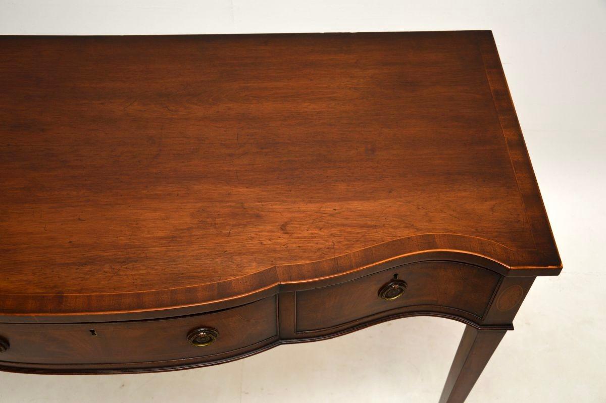 Wood Antique Edwardian Console Table