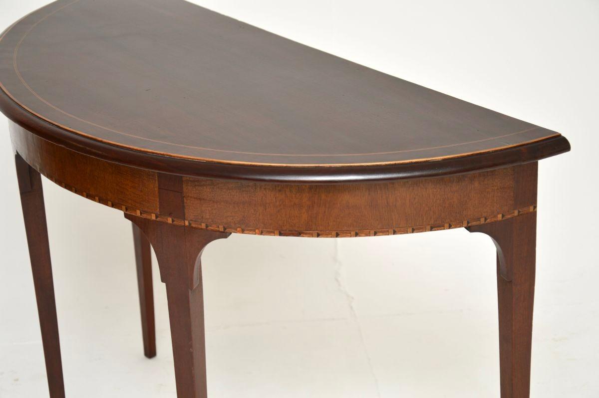 Antiker edwardianischer Konsolentisch im Angebot 1