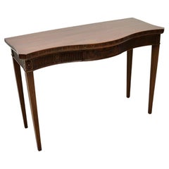 Antiker edwardianischer Konsolentisch