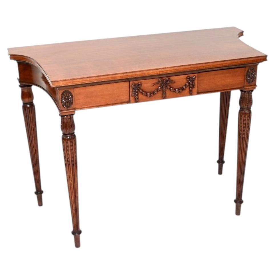 Table console édouardienne ancienne en vente