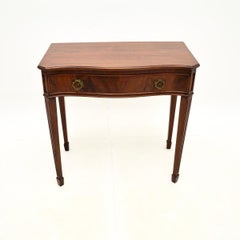 Antique Edwardian Console / Writing Table