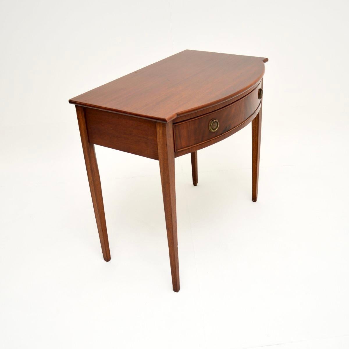 British Antique Edwardian Console / Writing Table