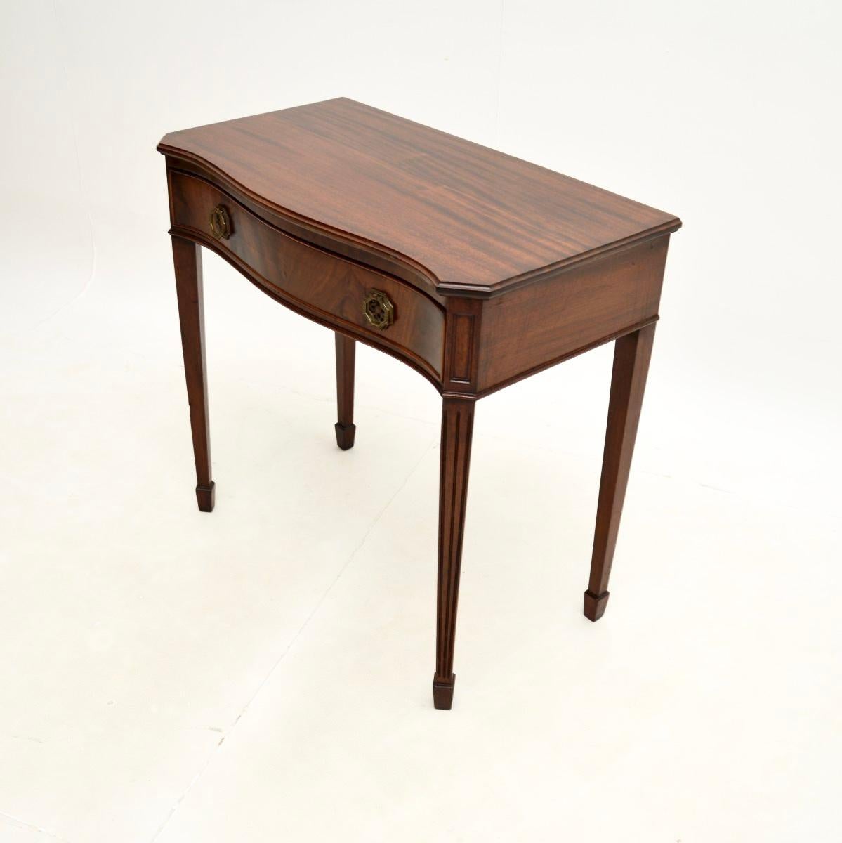 Antique Edwardian Console / Writing Table In Good Condition For Sale In London, GB