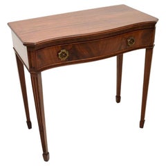 Consola / Mesa de escritorio eduardiana antigua