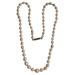 Antique Edwardian Cultured Pearl necklace