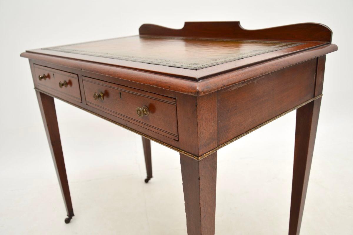 Antique Edwardian Desk / Writing Table For Sale 4