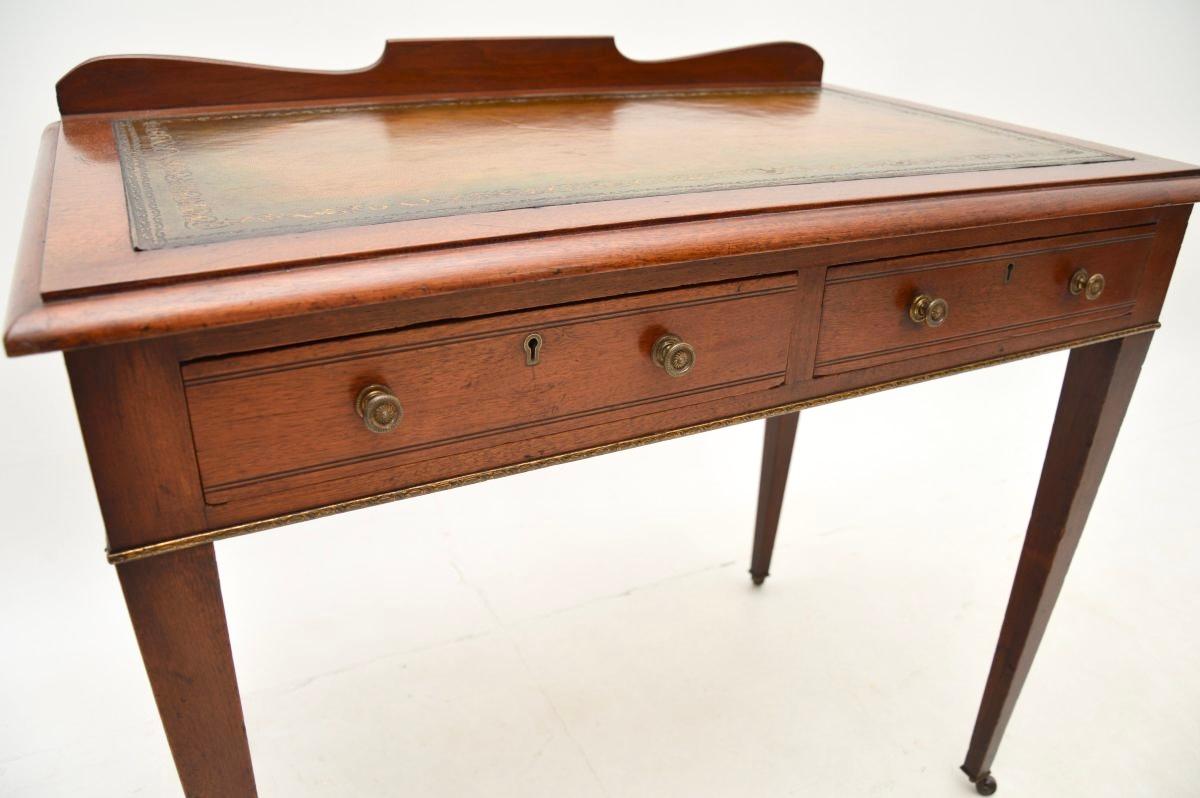 Antique Edwardian Desk / Writing Table For Sale 2