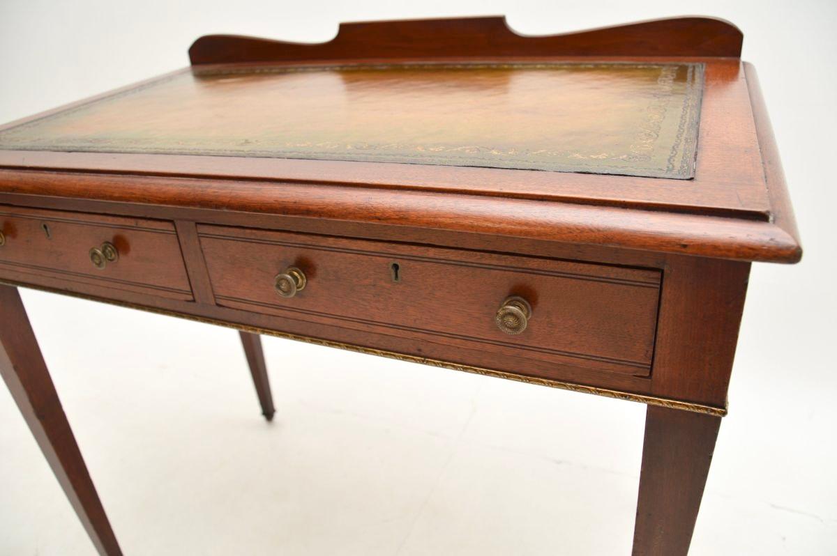 Antique Edwardian Desk / Writing Table For Sale 3