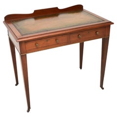 Antica scrivania / tavolo da scrittura edoardiano