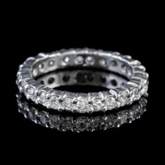 Antique Edwardian Diamond Full Eternity Ring 2ct Diamond 18ct Gold, circa 1915