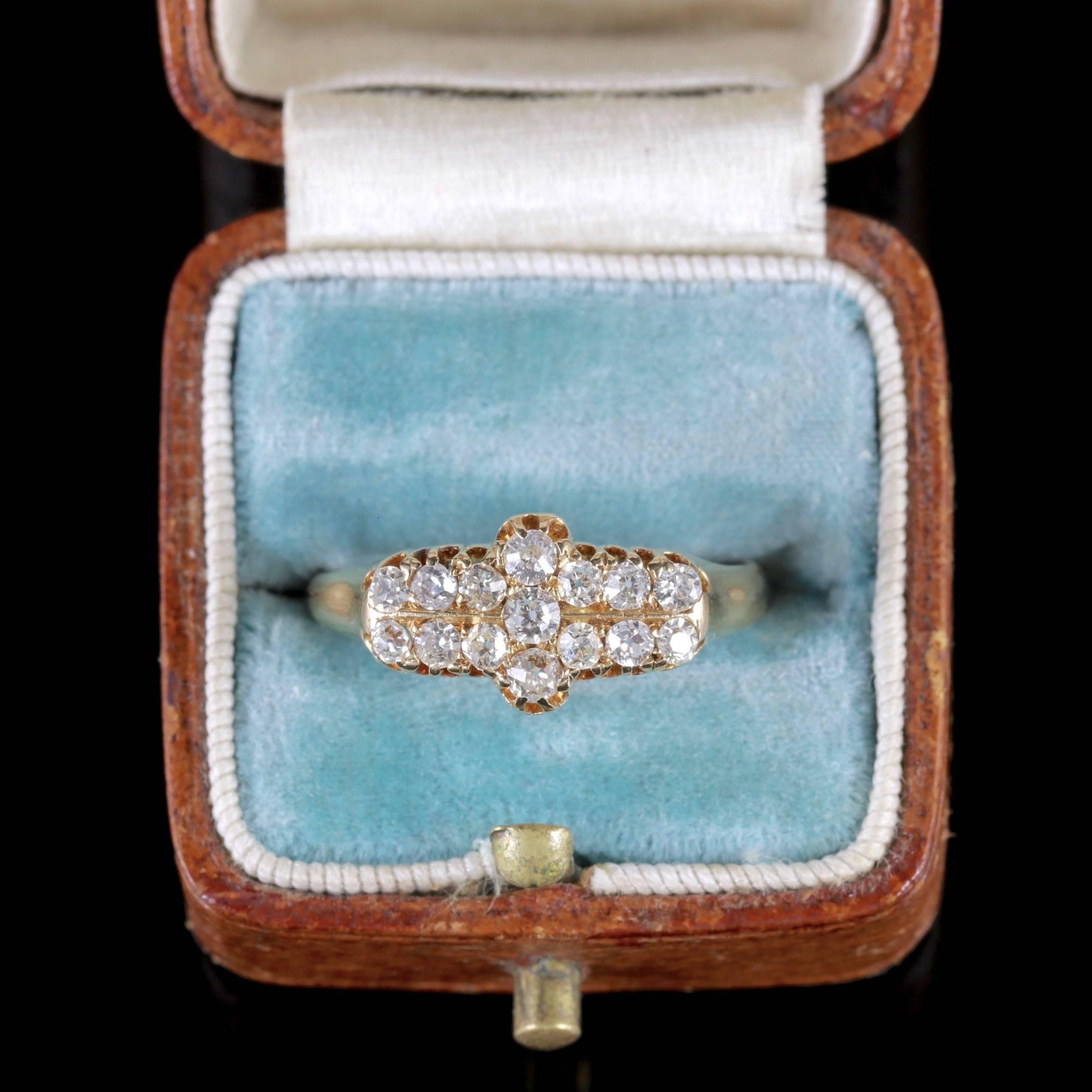 Antique Edwardian Diamond Ring Chester, 1910 3