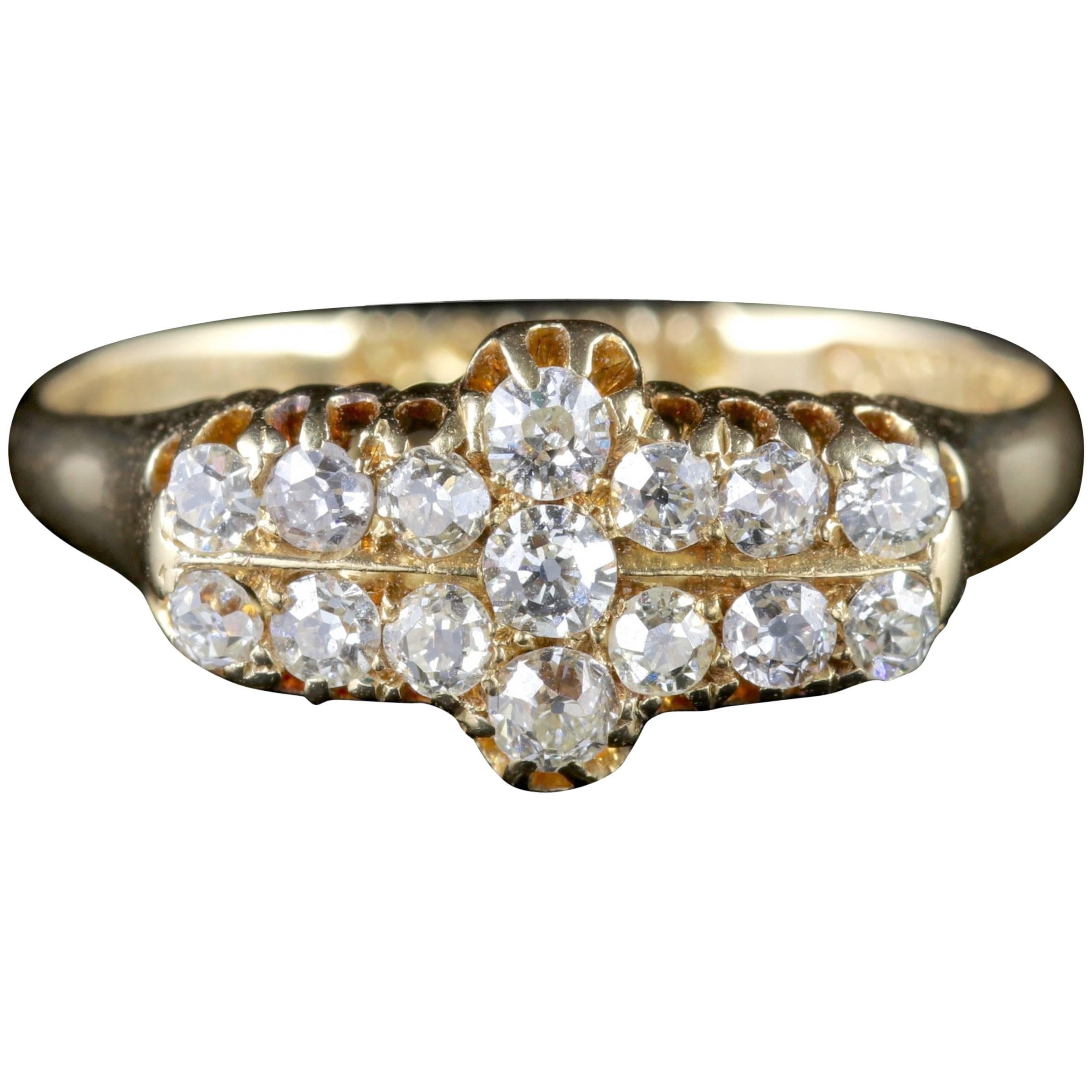 Antique Edwardian Diamond Ring Chester, 1910