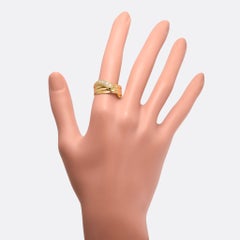 Antique Edwardian Diamond Snake Ring