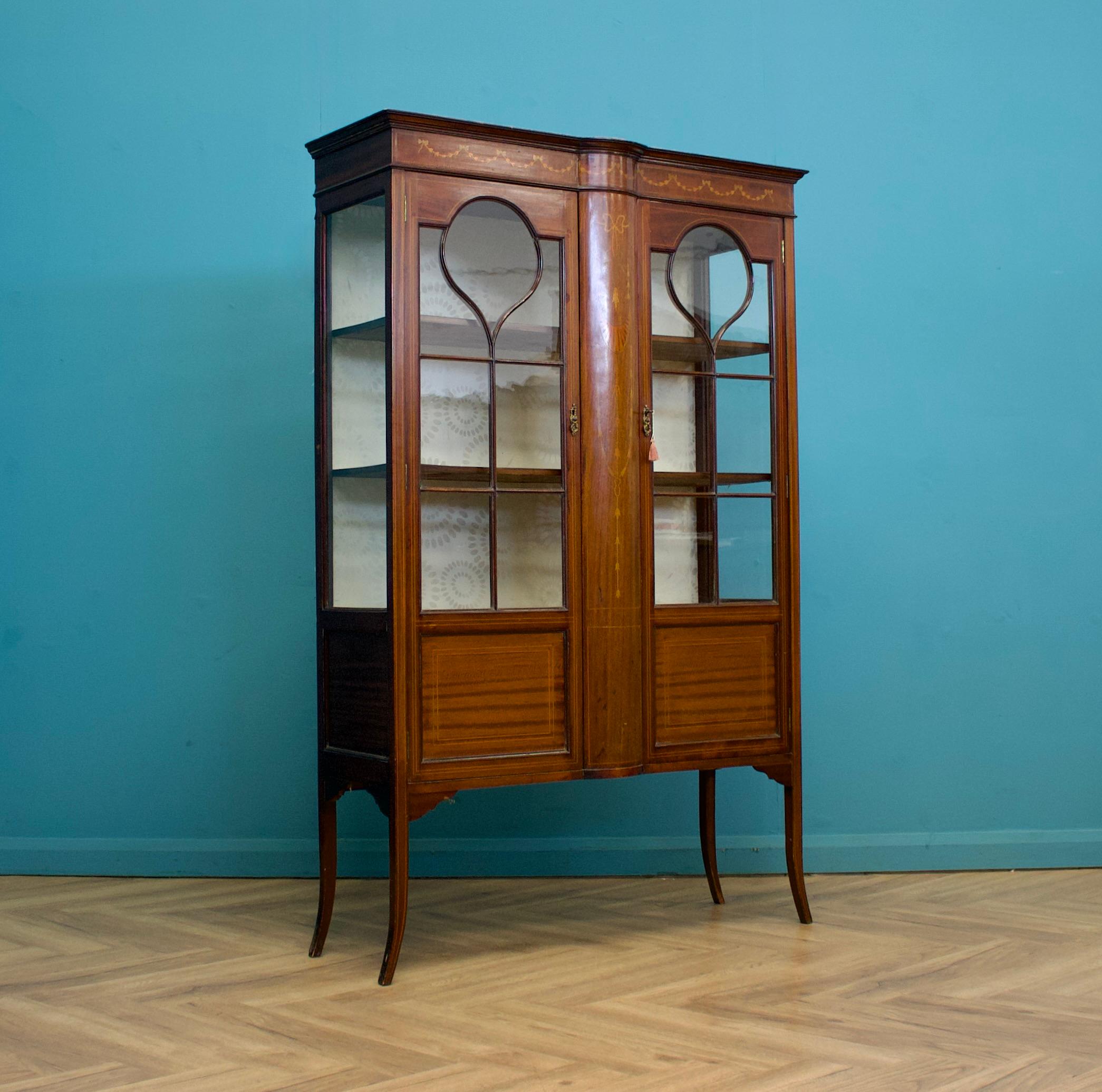 Edoardiano Antico mobile da esposizione edoardiano, 1900 in vendita