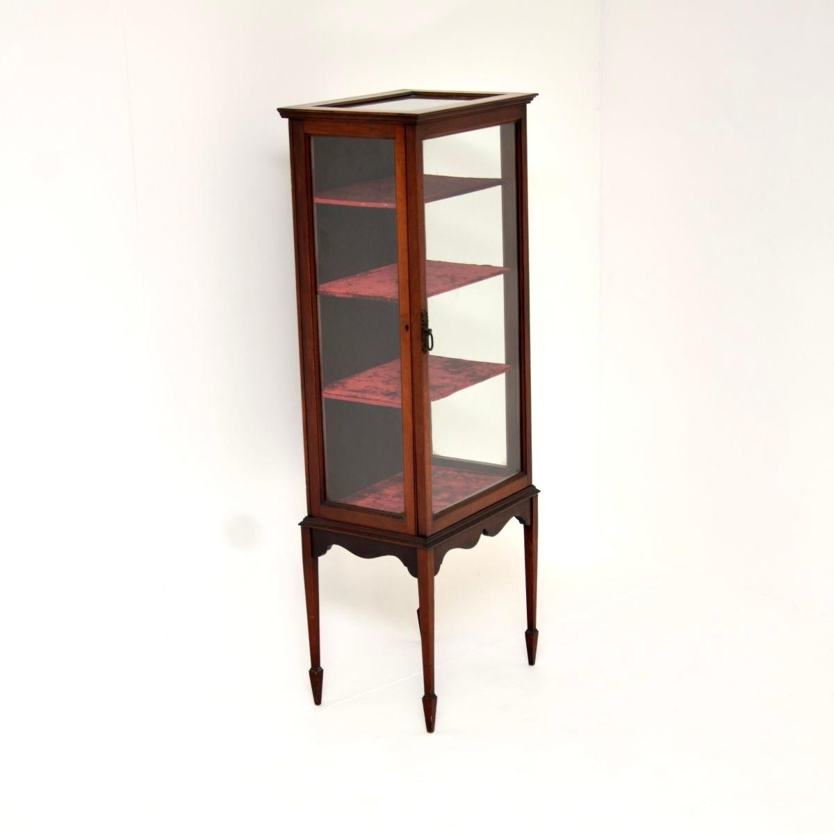 Britannico Antico mobile da esposizione edoardiano in vendita