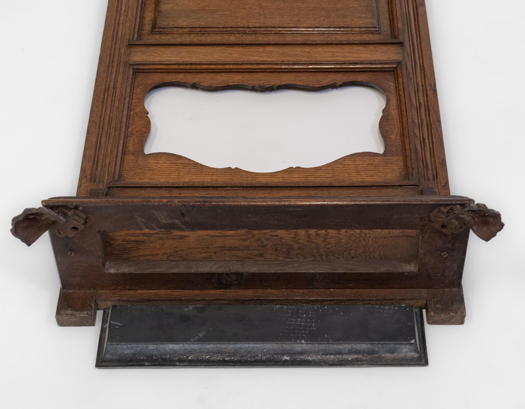 Ancien support de queue de billard en chêne anglais de l'époque édouardienne en vente 5