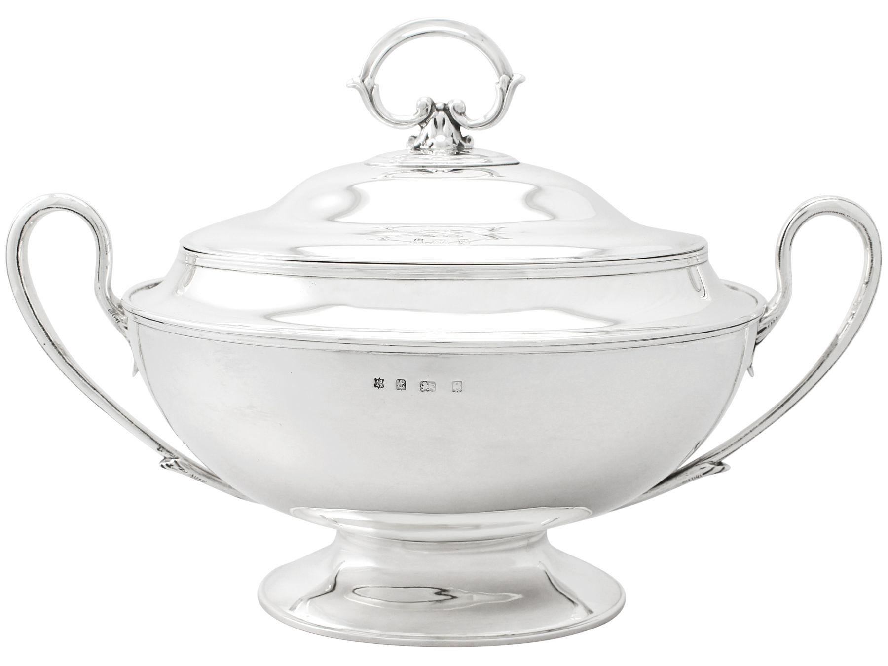 silver tureen antique