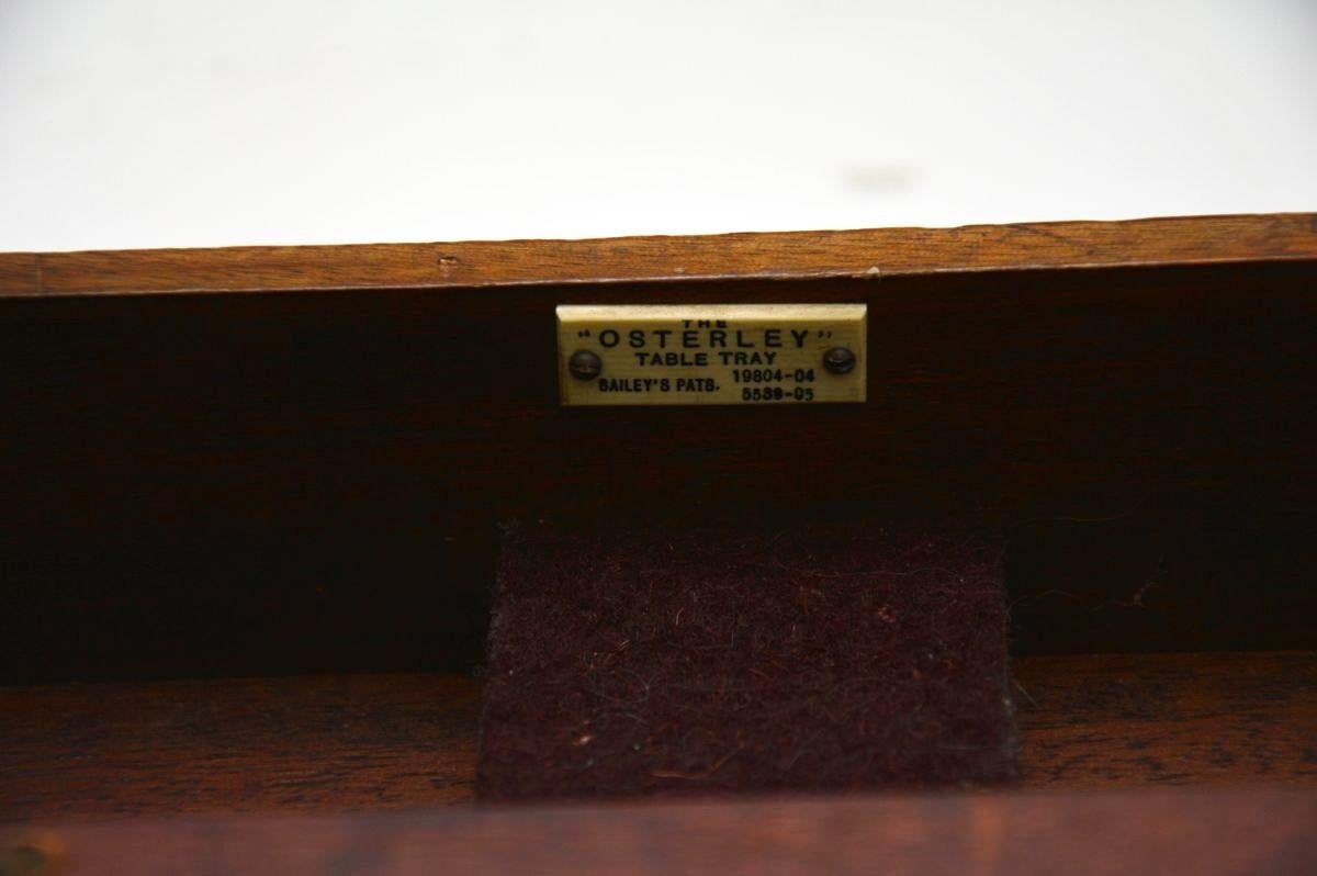 Ancienne table basse pliante à plateau, de style édouardien en vente 4